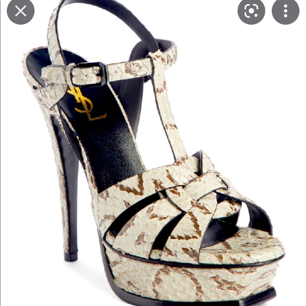 Saint Laurent Tribute Python 5.5 NWOT